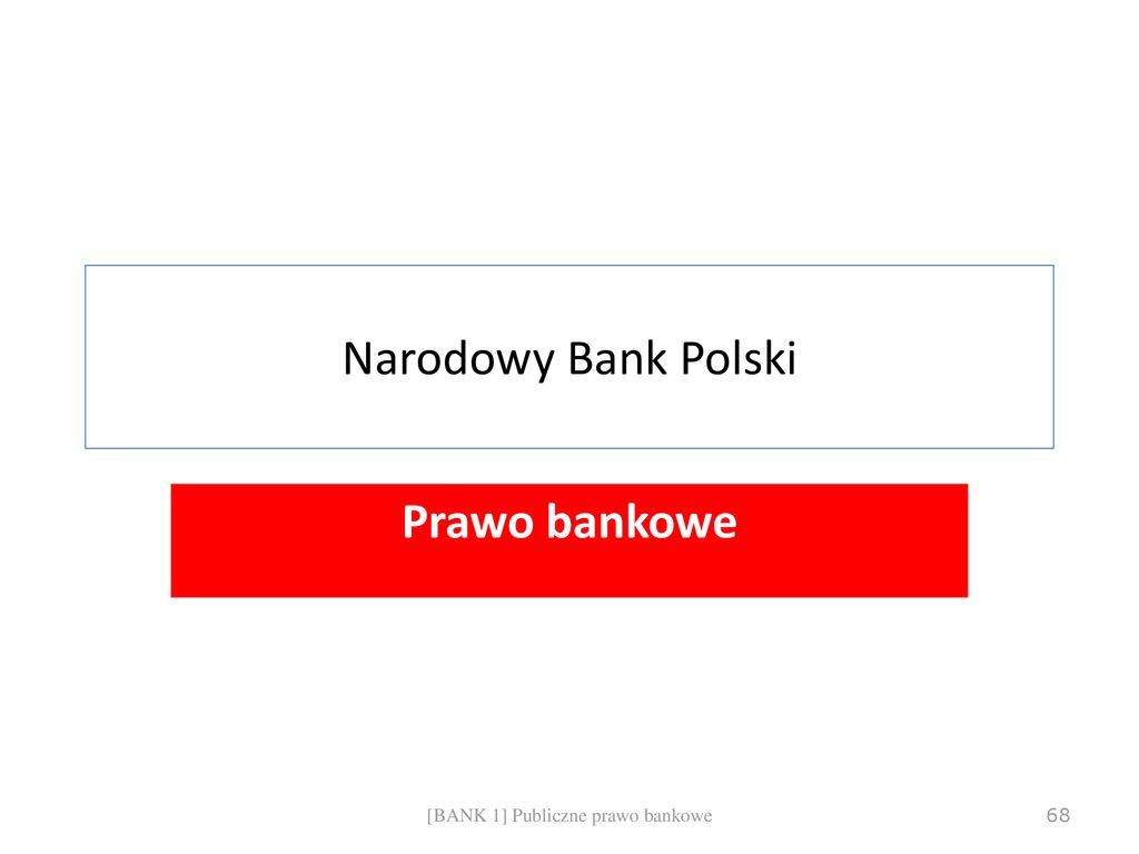 System Bankowy W Polsce - Ppt Pobierz